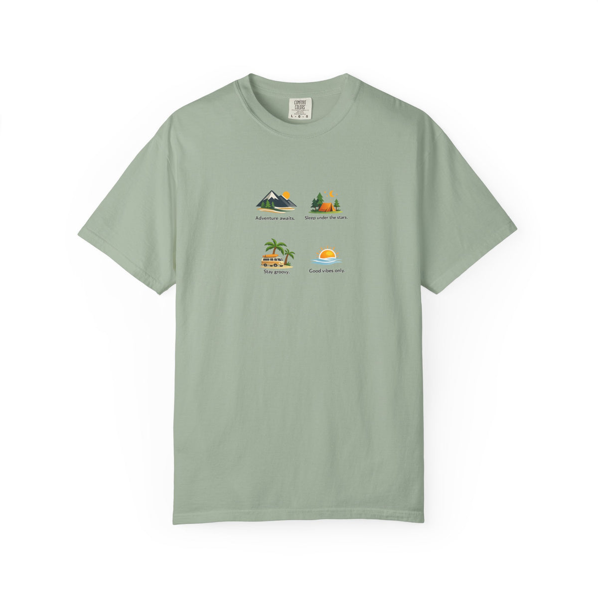 Adventure Awaits Mountain T-Shirt