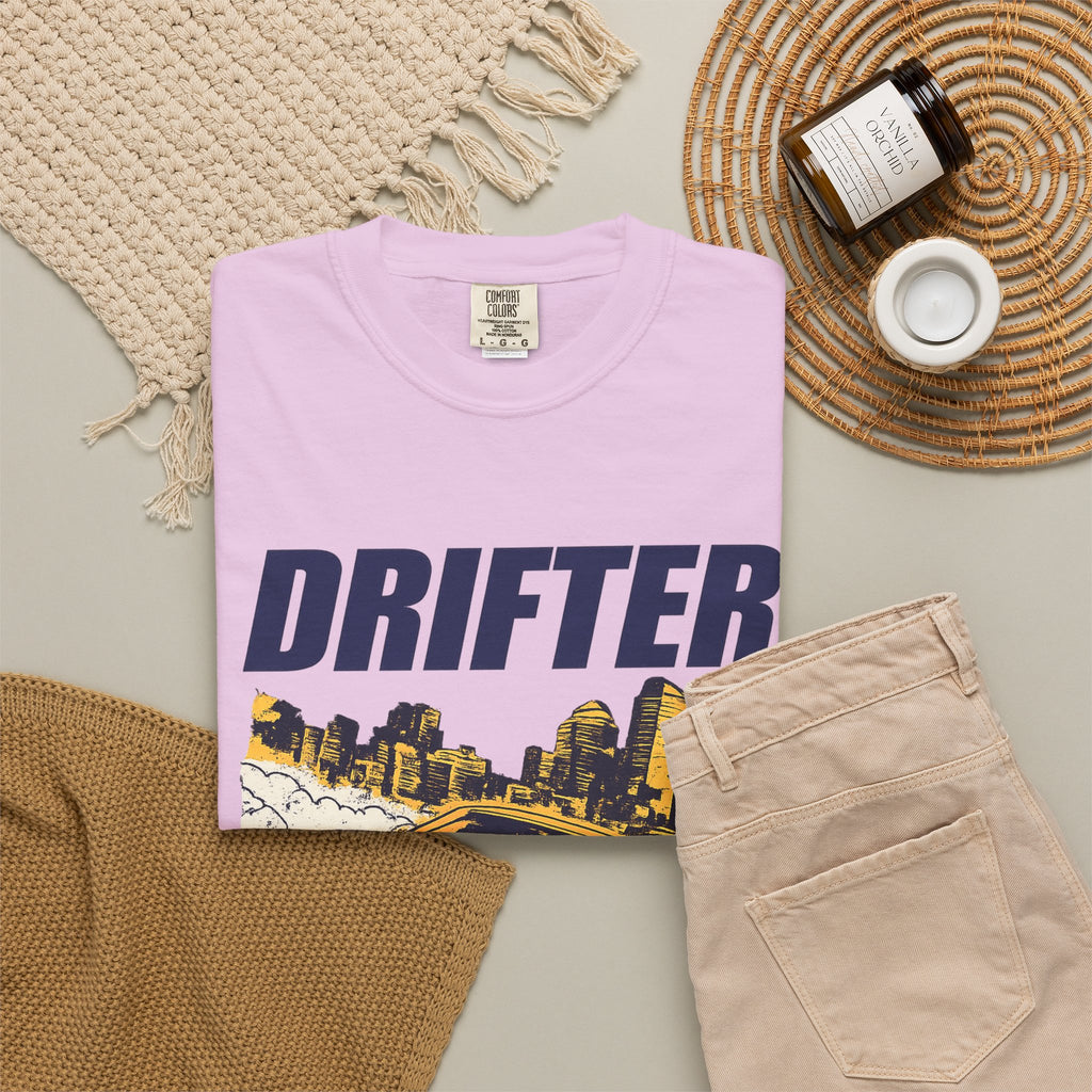 Drifter Street Racing T-Shirt — Retro Drift Car Graphic Tee