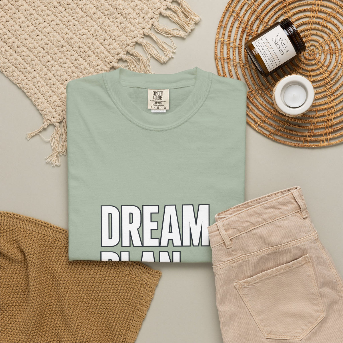 Dream. Plan. Execute. T-Shirt — Motivational Graphic Tee