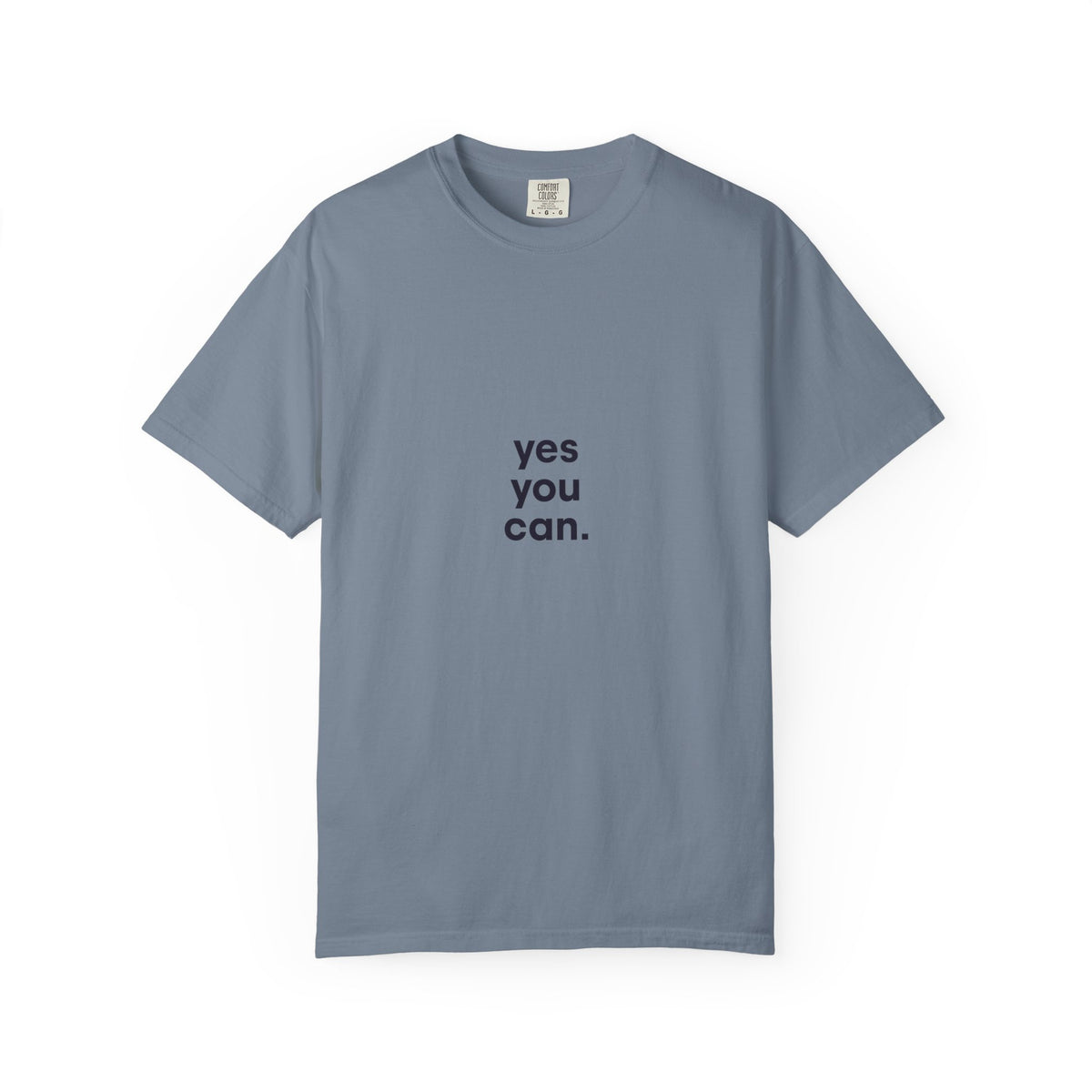 Yes You Can T-Shirt — Minimal Motivational Tee