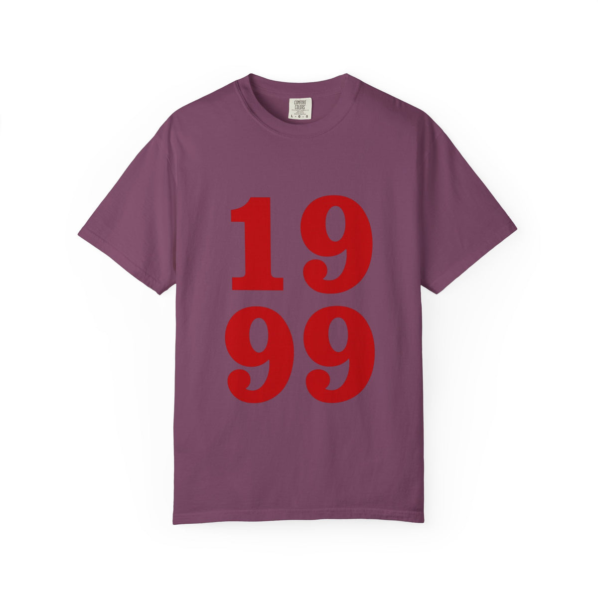 1999 Retro Number T-Shirt — Vintage Birth Year Tee