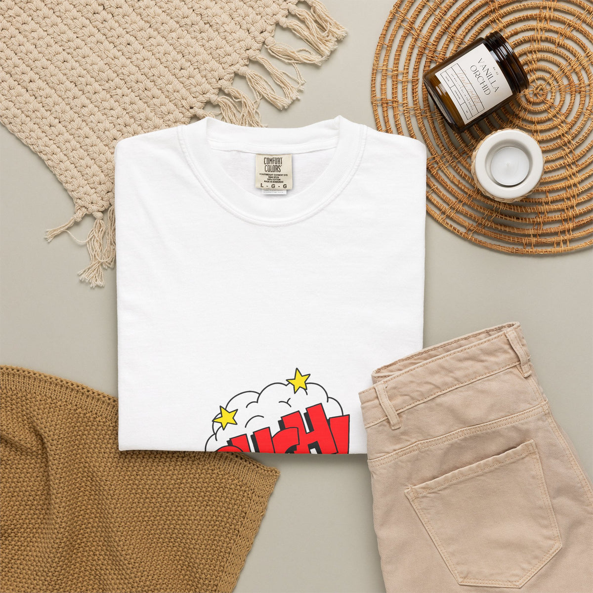 Ouch! Comic Pop Art T-Shirt