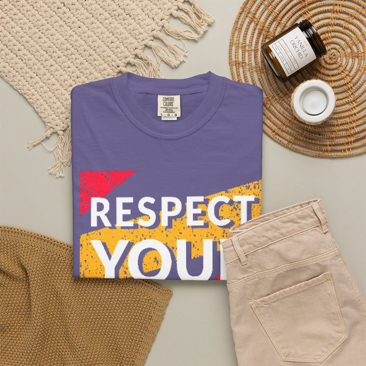 Respect Your Self T-Shirt — Empowerment Graphic Tee for Self-Care & Mental Health
