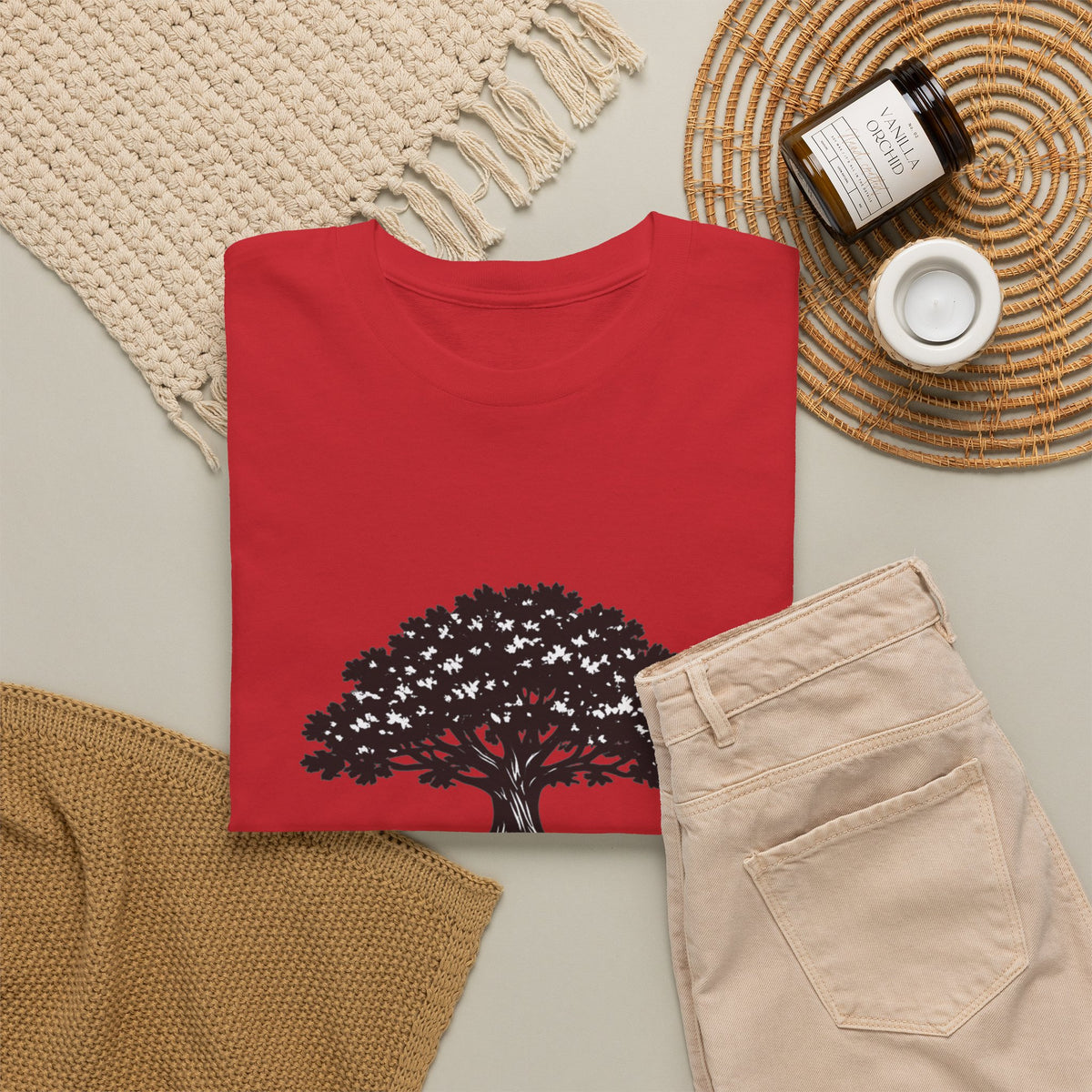 Tree of Growth T-Shirt — "Grow Through What You Go Through" Inspirational Tee