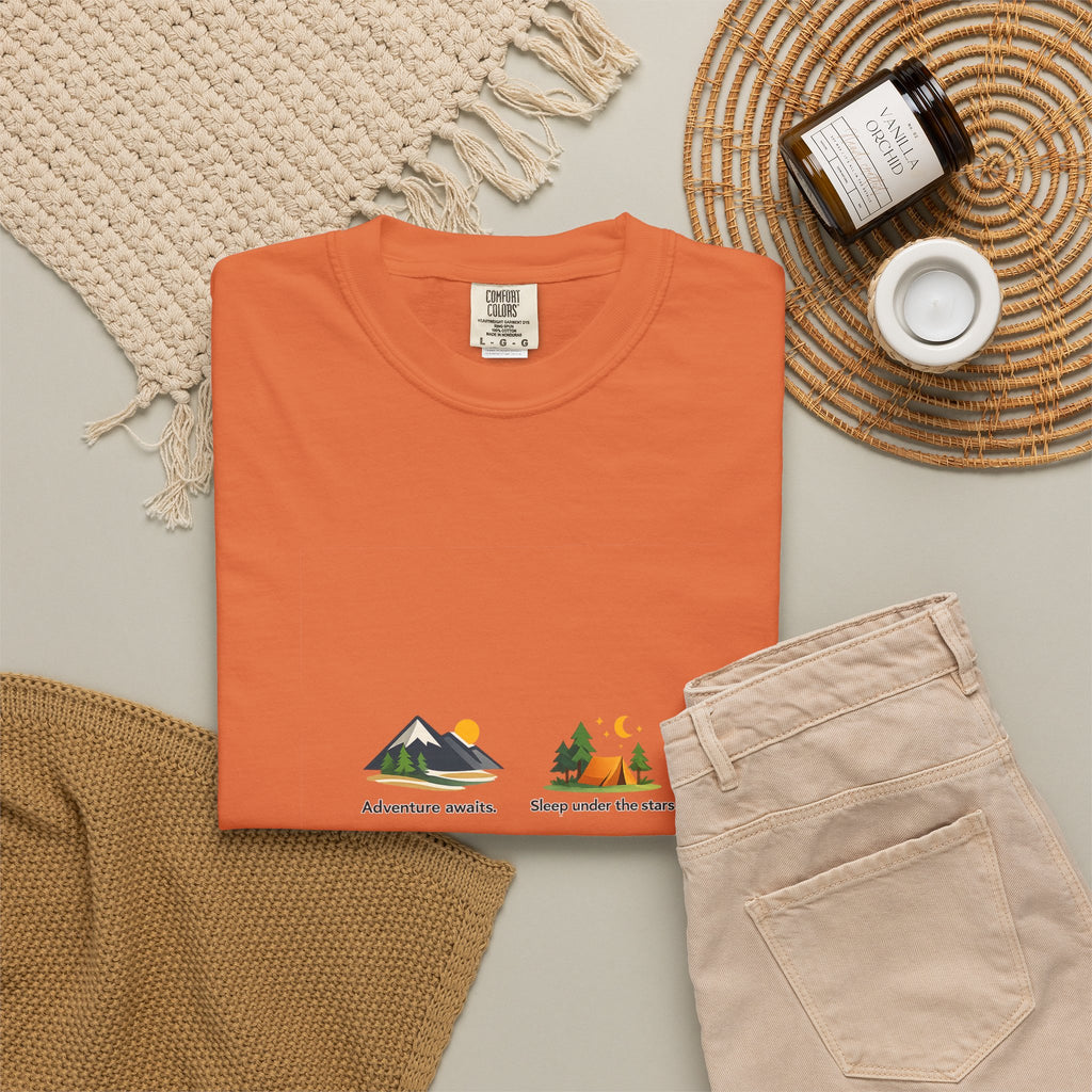 Vintage Surf Van T-Shirt – "Stay Groovy" Retro Beach Tee