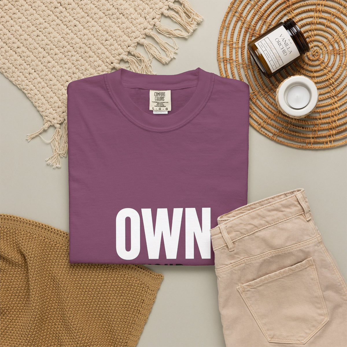 Own Your Time T-Shirt — Motivational Graphic Tee