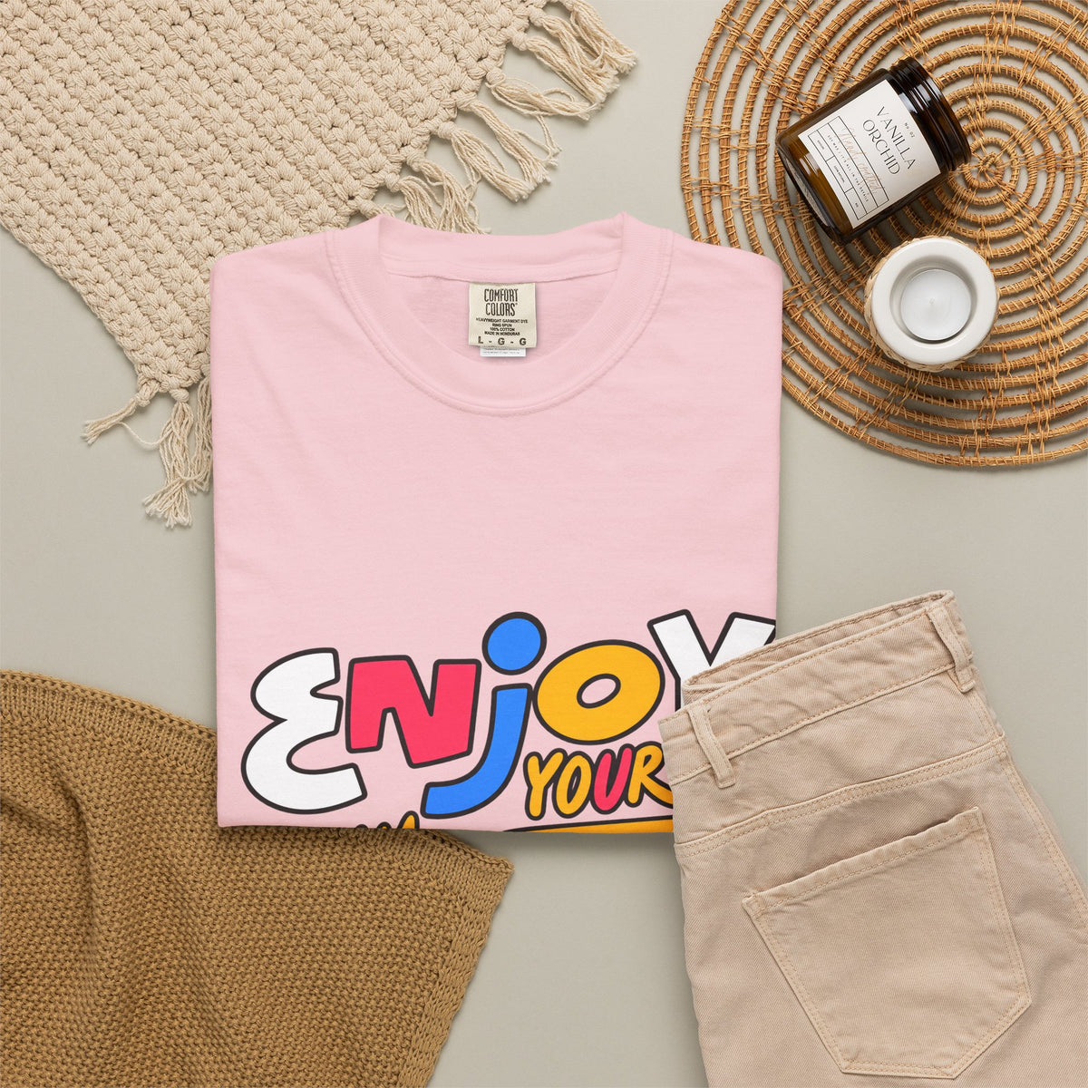 Enjoy Your Life Graphic T-Shirt
