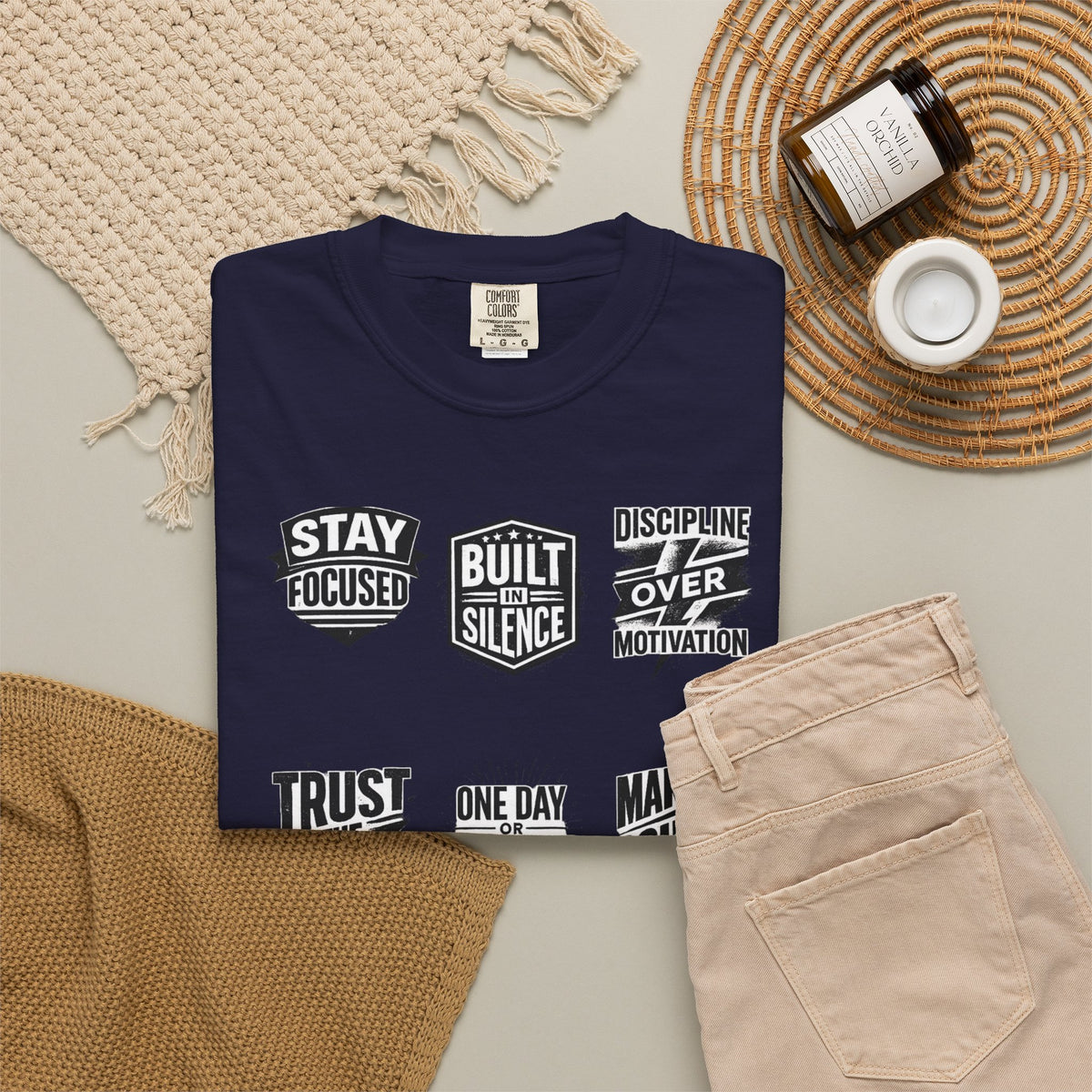 Stay Focused T-Shirt — Motivational Graphic Tee