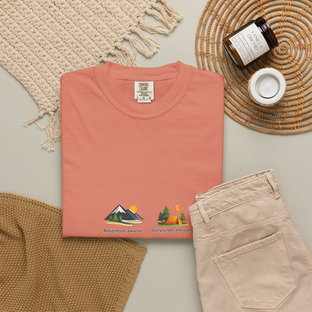 Vintage Surf Van T-Shirt – "Stay Groovy" Retro Beach Tee
