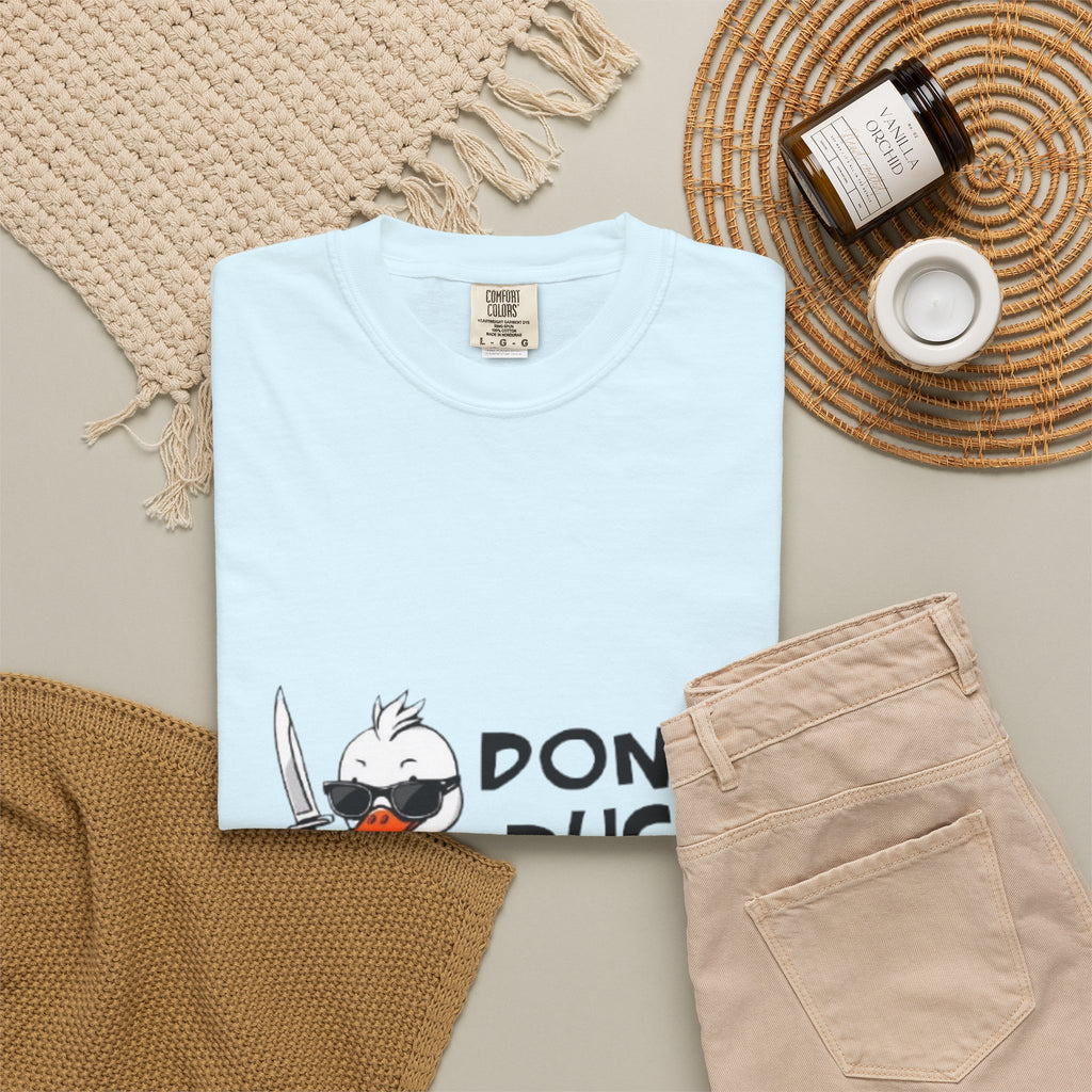 Don't Duck With Me T-Shirt — Funny Angry Duck Graphic Tee