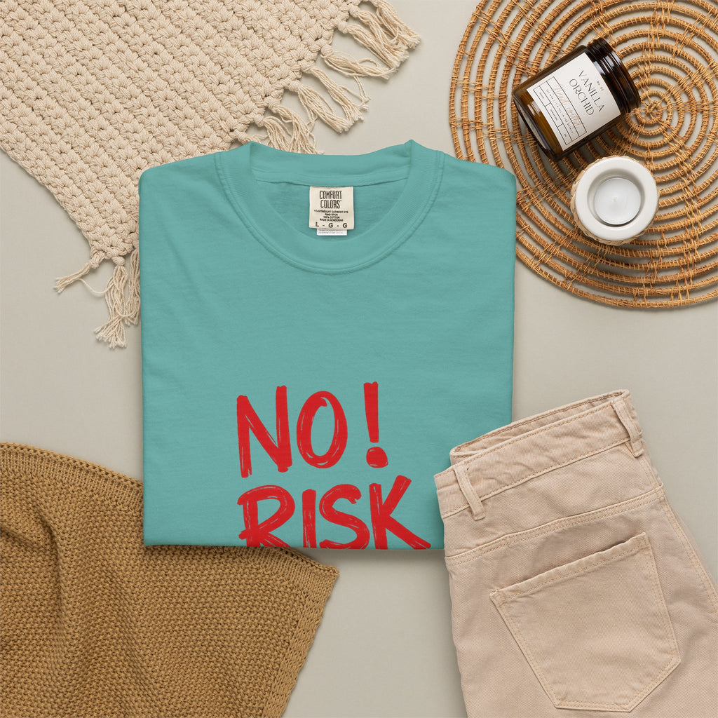 No Risk No Story T-Shirt — Motivational Graphic Tee