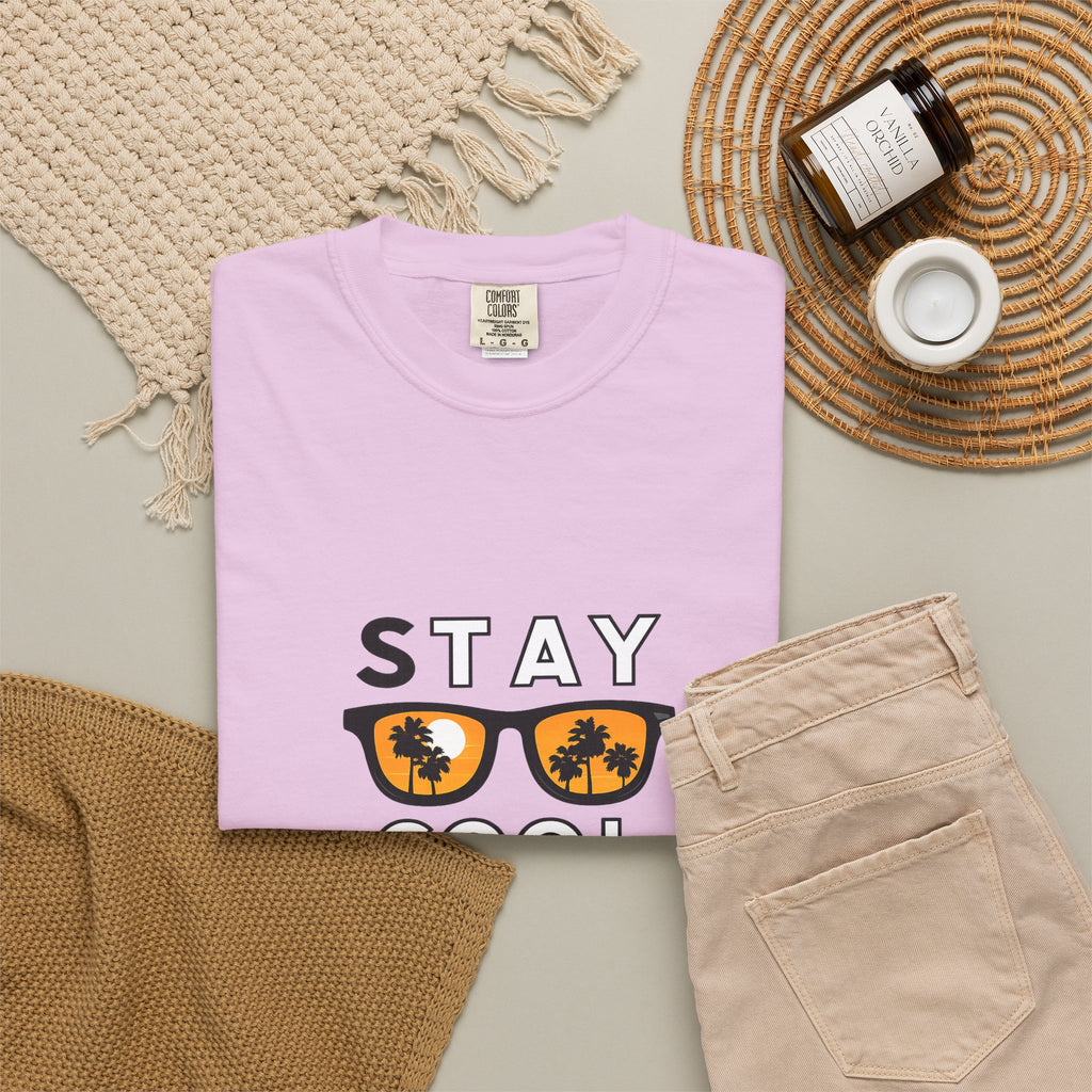 Stay Cool Sunglasses Graphic T-Shirt