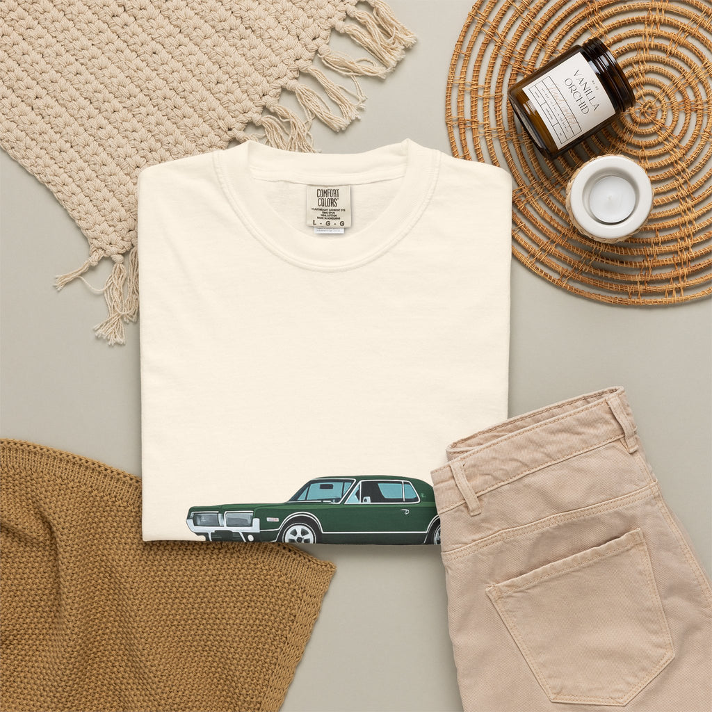 Vintage Green Muscle Car T-Shirt