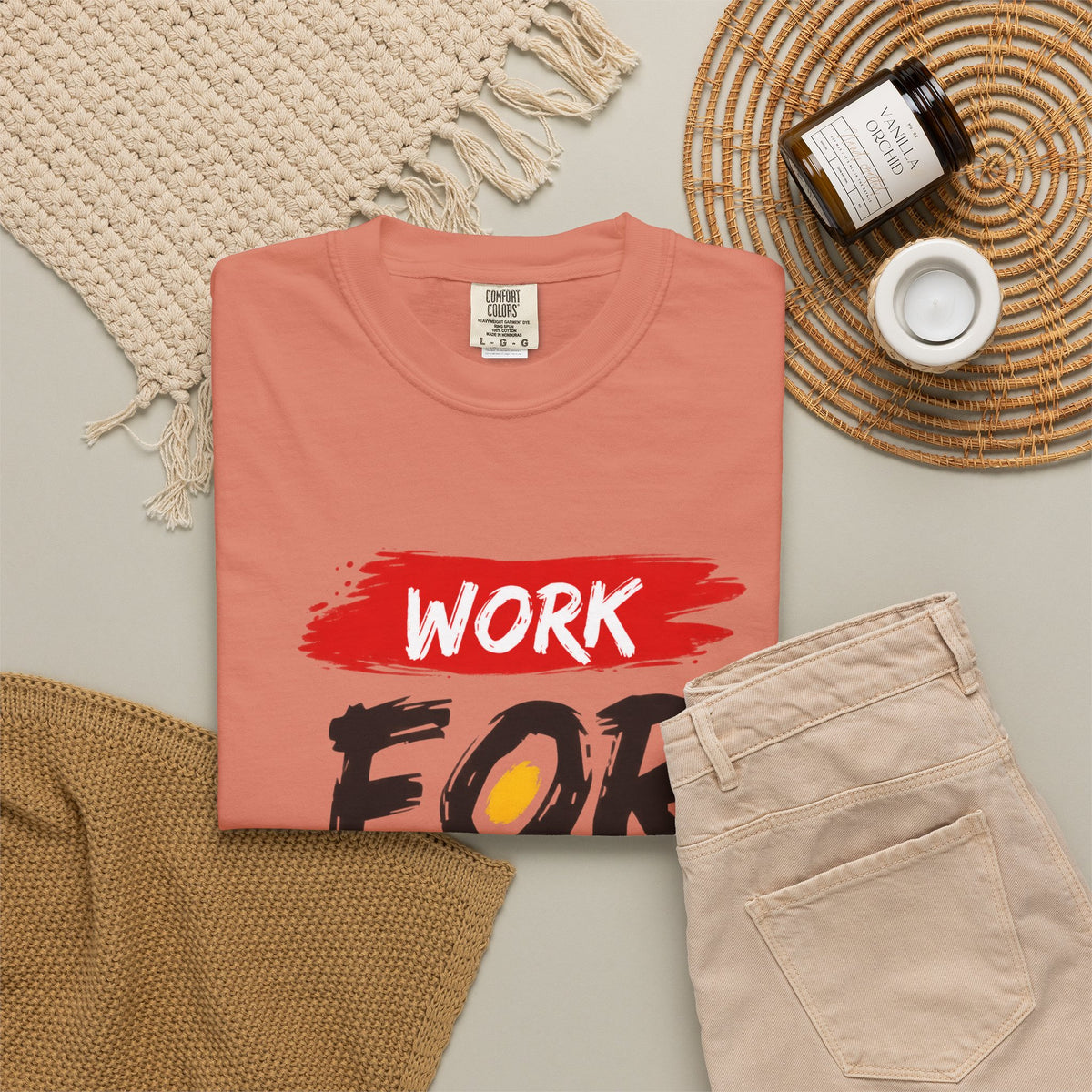 Work For Your Dream Inspirational T-Shirt