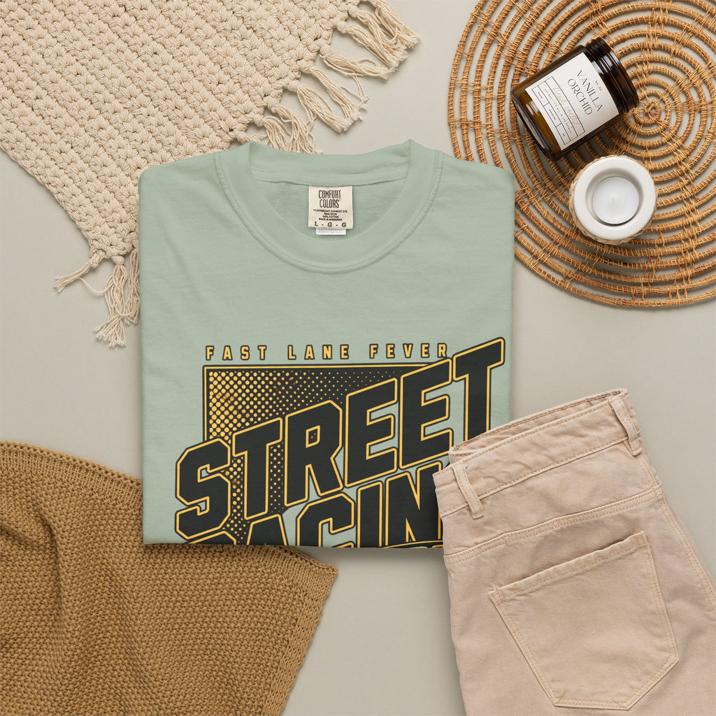 Street Racing Car T-Shirt — Retro Drift Racing Graphic Tee