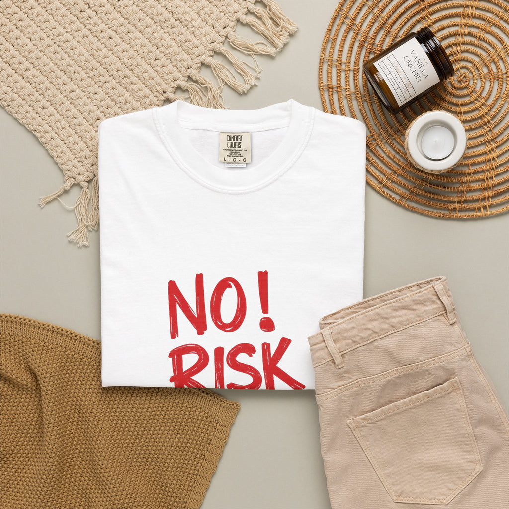 No Risk No Story T-Shirt — Motivational Graphic Tee