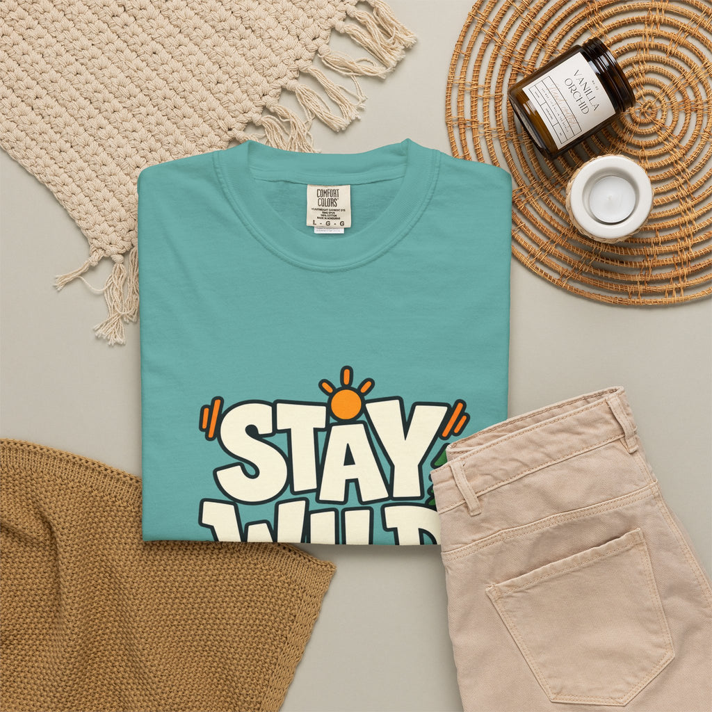 Stay Wild Every Day T-Shirt — Outdoor Adventure Graphic Tee