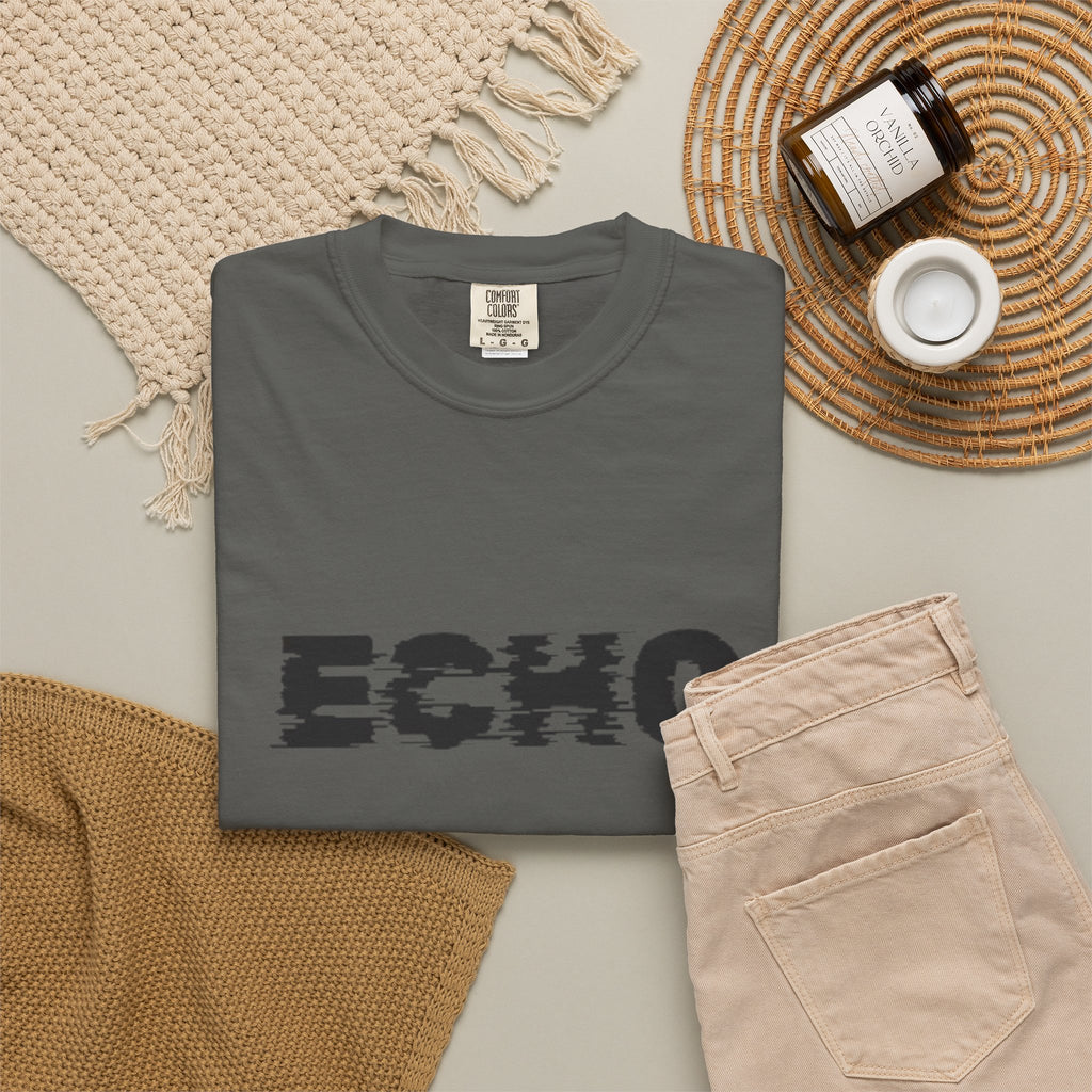 Echo Distorted Logo T-Shirt