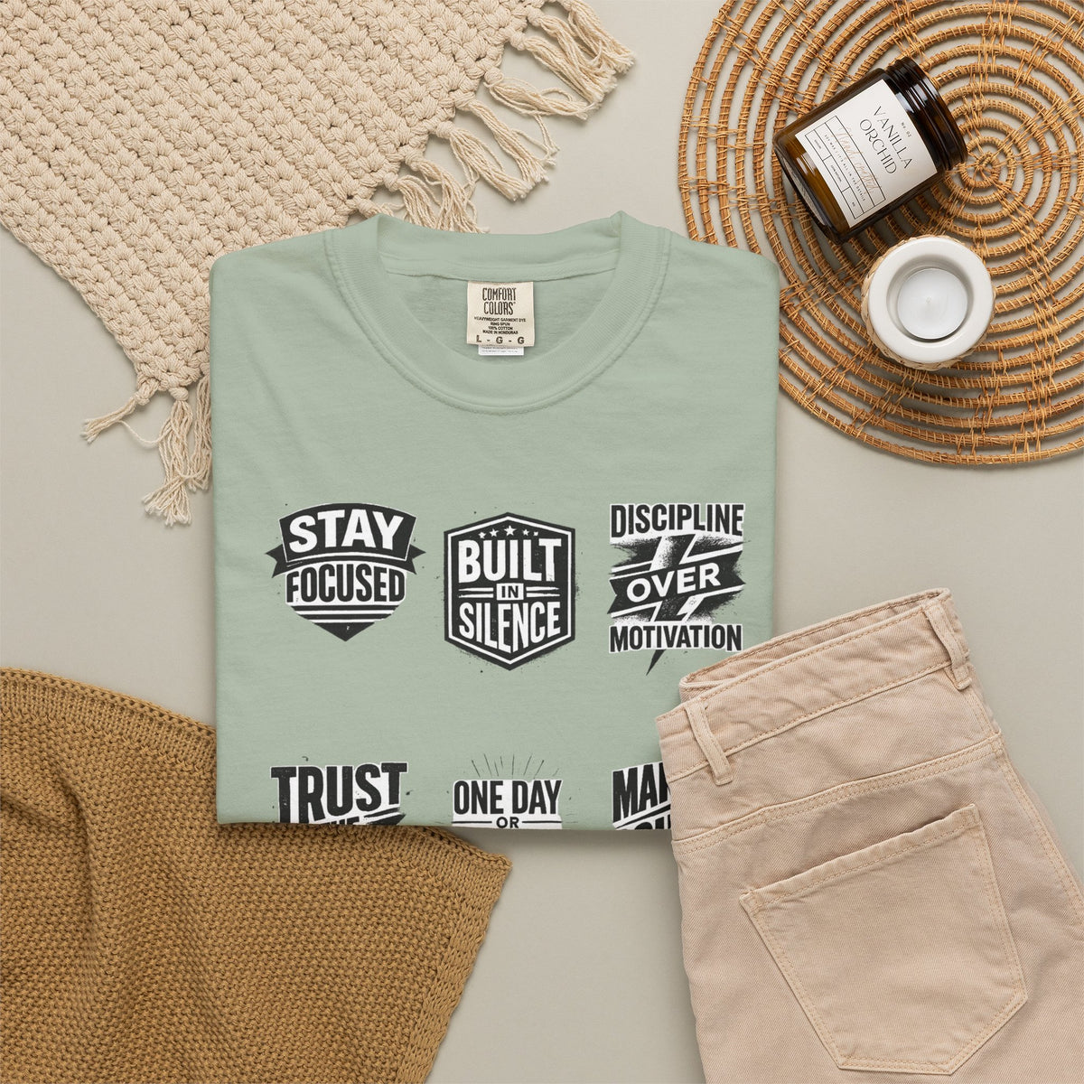 Stay Focused T-Shirt — Motivational Graphic Tee