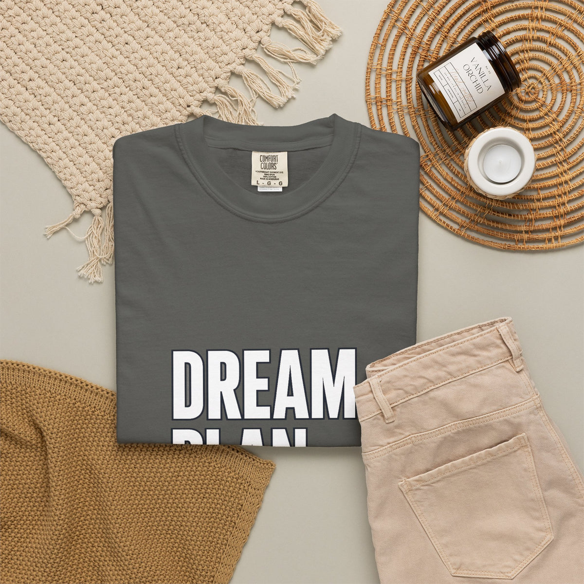 Dream. Plan. Execute. T-Shirt — Motivational Graphic Tee