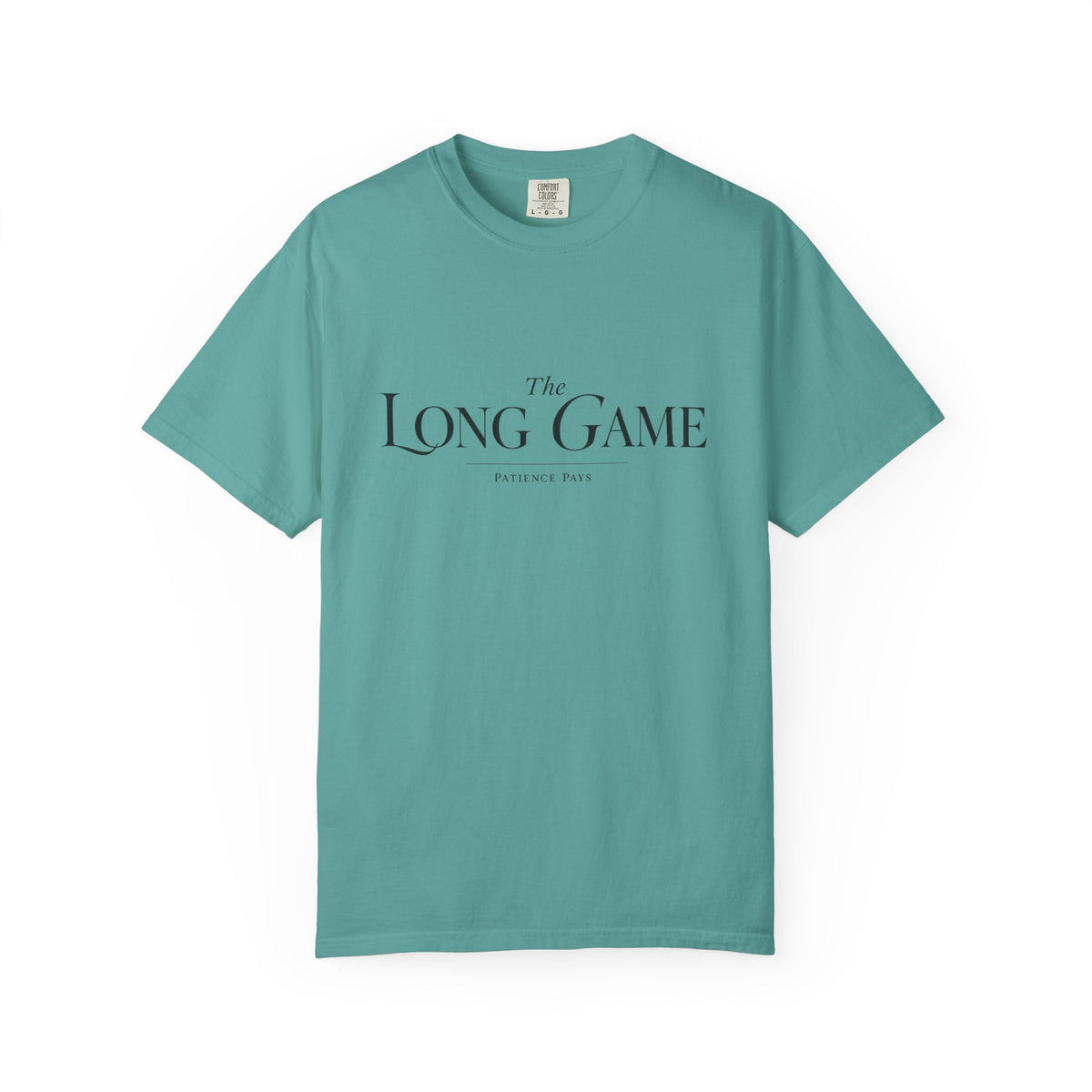 The Long Game T-Shirt — Minimalist Script Tee
