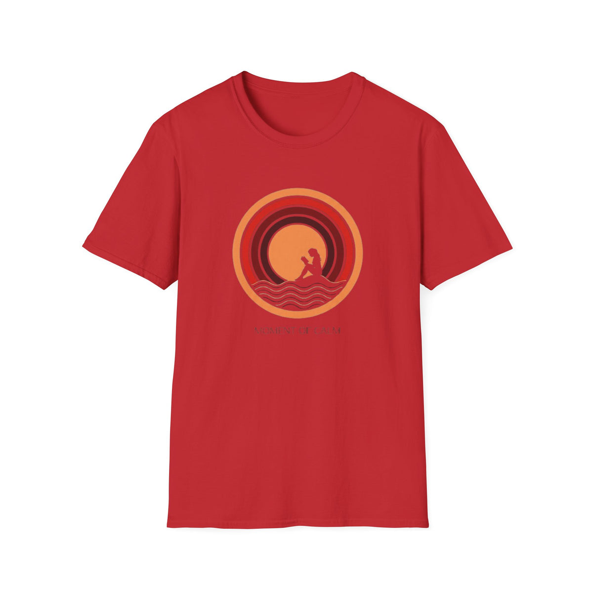 Sunset Surf T-Shirt — Retro Waves "Saltwater & Soul" Graphic Tee
