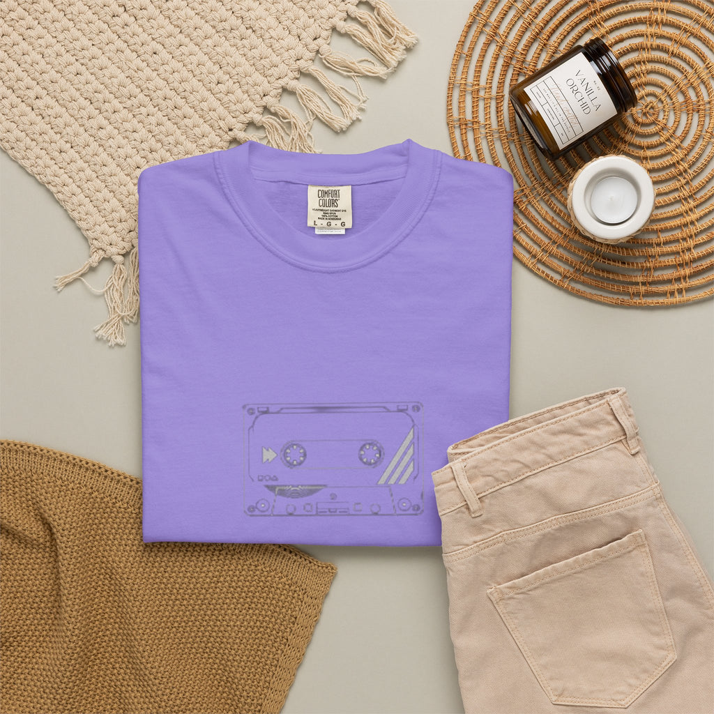 Retro Cassette Tape T-Shirt — Vintage Music Graphic Tee