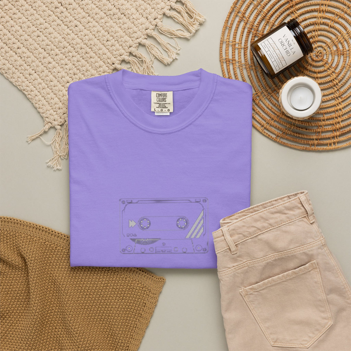 Retro Cassette Tape T-Shirt — Vintage Music Graphic Tee