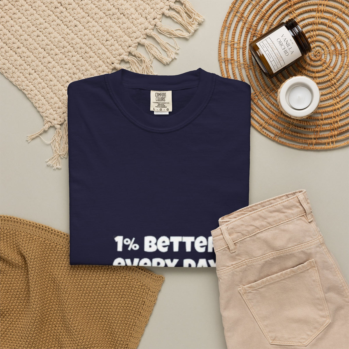 1% Better Every Day T-Shirt — Motivational Daily Progress Tee