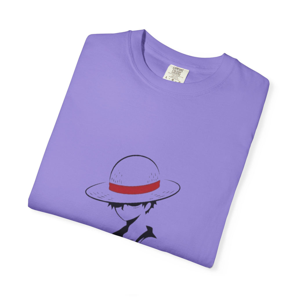 Minimal Straw Hat Silhouette T-Shirt
