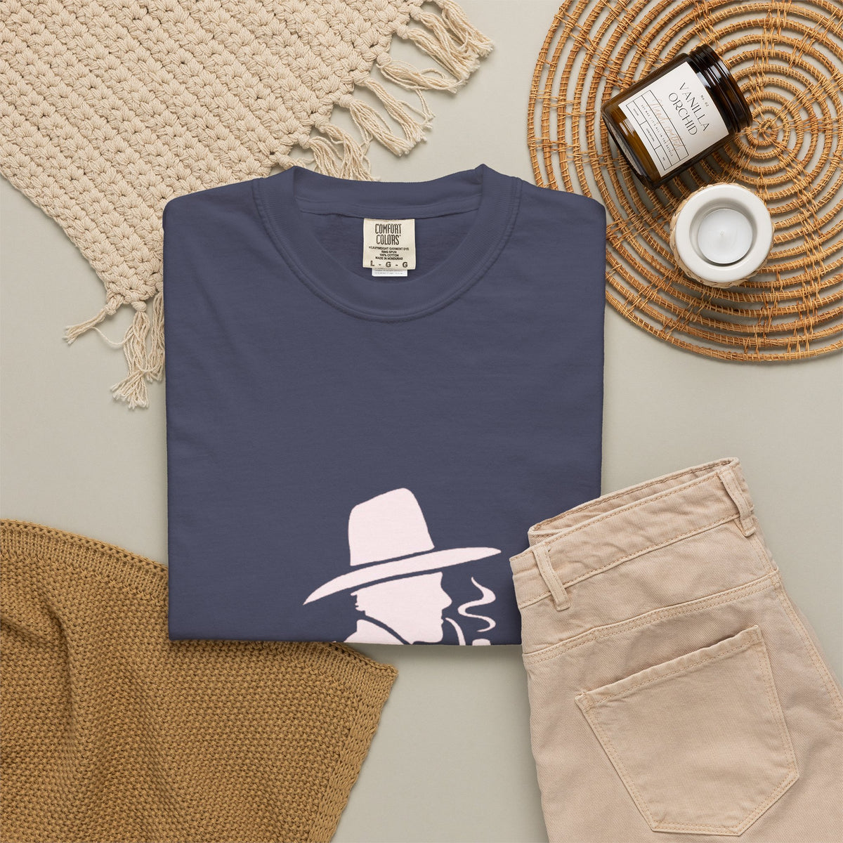 Vintage Dad graphic tee | Retro hat & pipe design