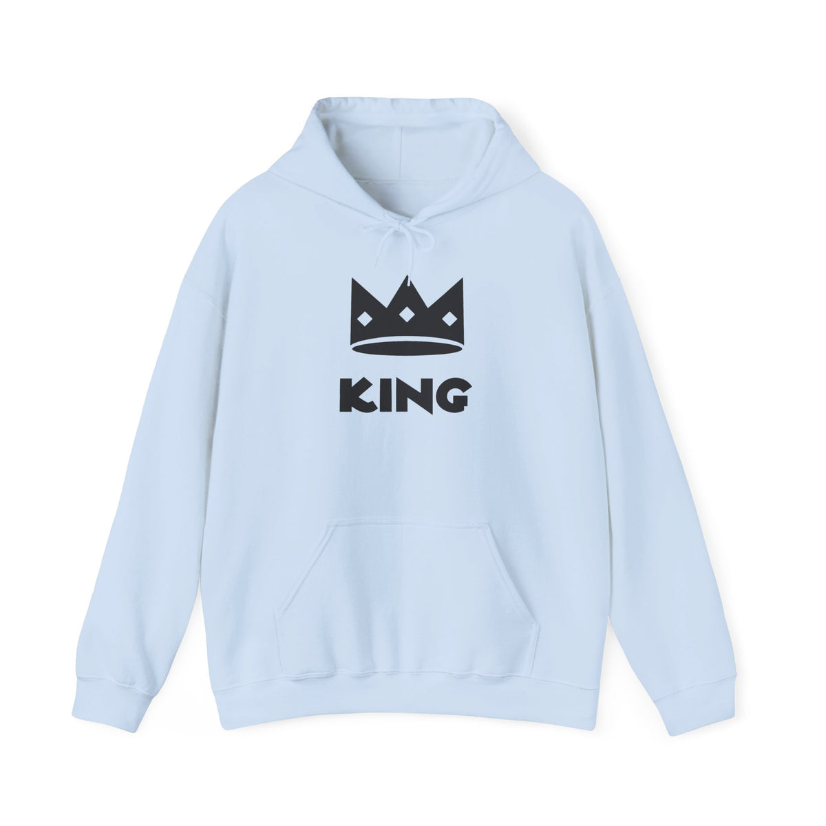 King Crown Hoodie — Bold 'KING' Graphic Pullover