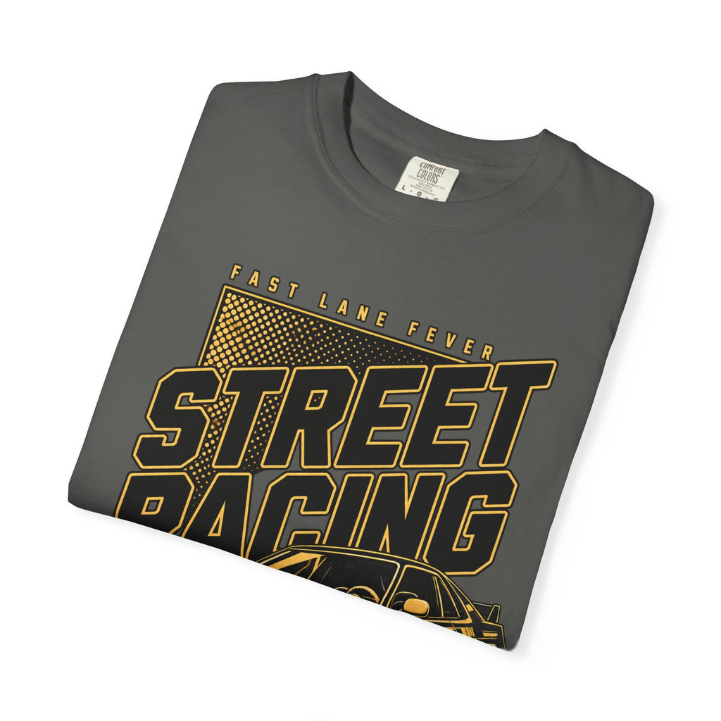 Street Racing Car T-Shirt — Retro Drift Racing Graphic Tee