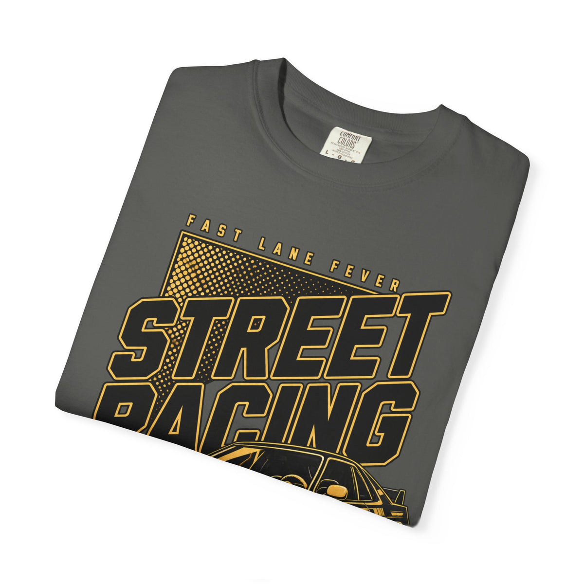 Street Racing Car T-Shirt — Retro Drift Racing Graphic Tee