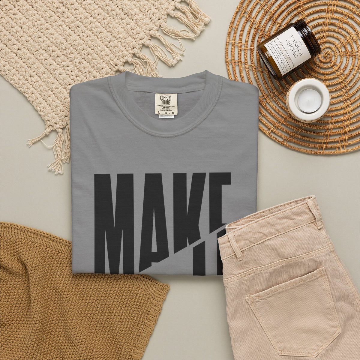 Make It Count T-Shirt — Motivational Graphic Tee