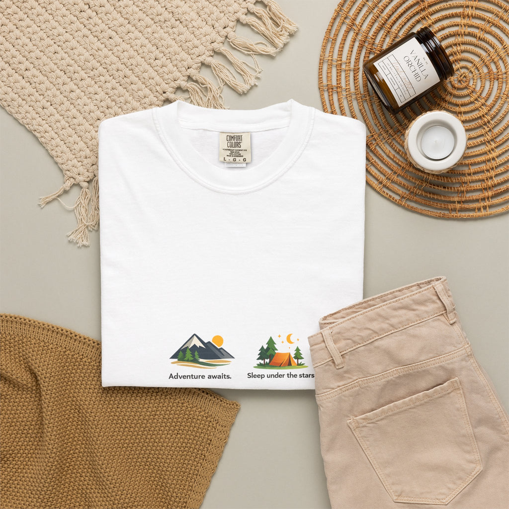 Vintage Surf Van T-Shirt – "Stay Groovy" Retro Beach Tee