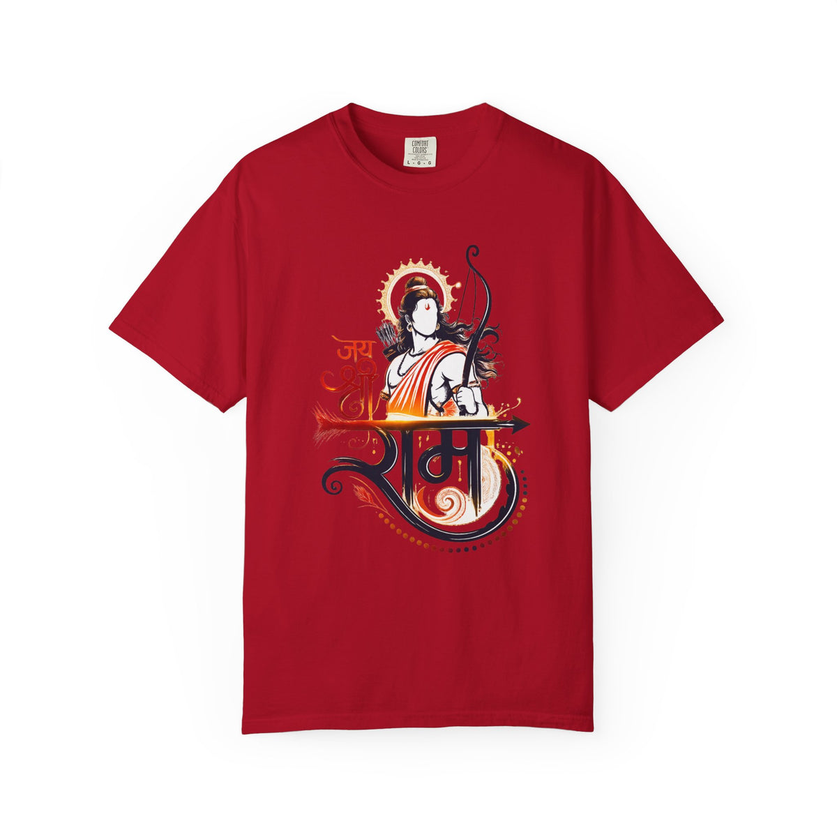 Shri Ram Bow T-Shirt — Jai Shri Ram Devotional Graphic Tee