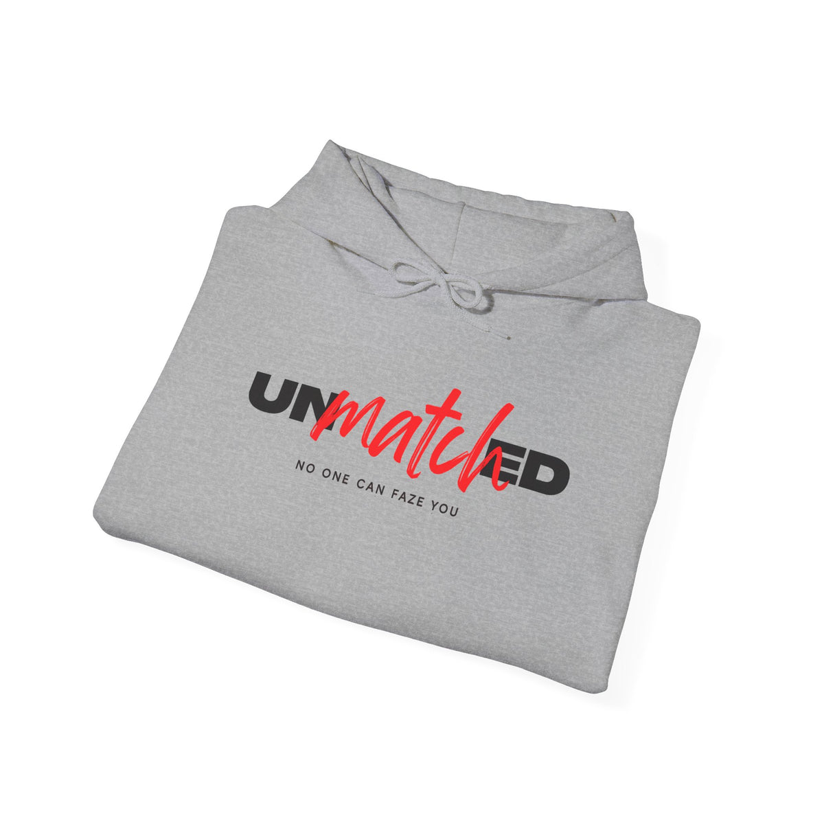 Unmatched Hoodie - Bold Script Logo Pullover