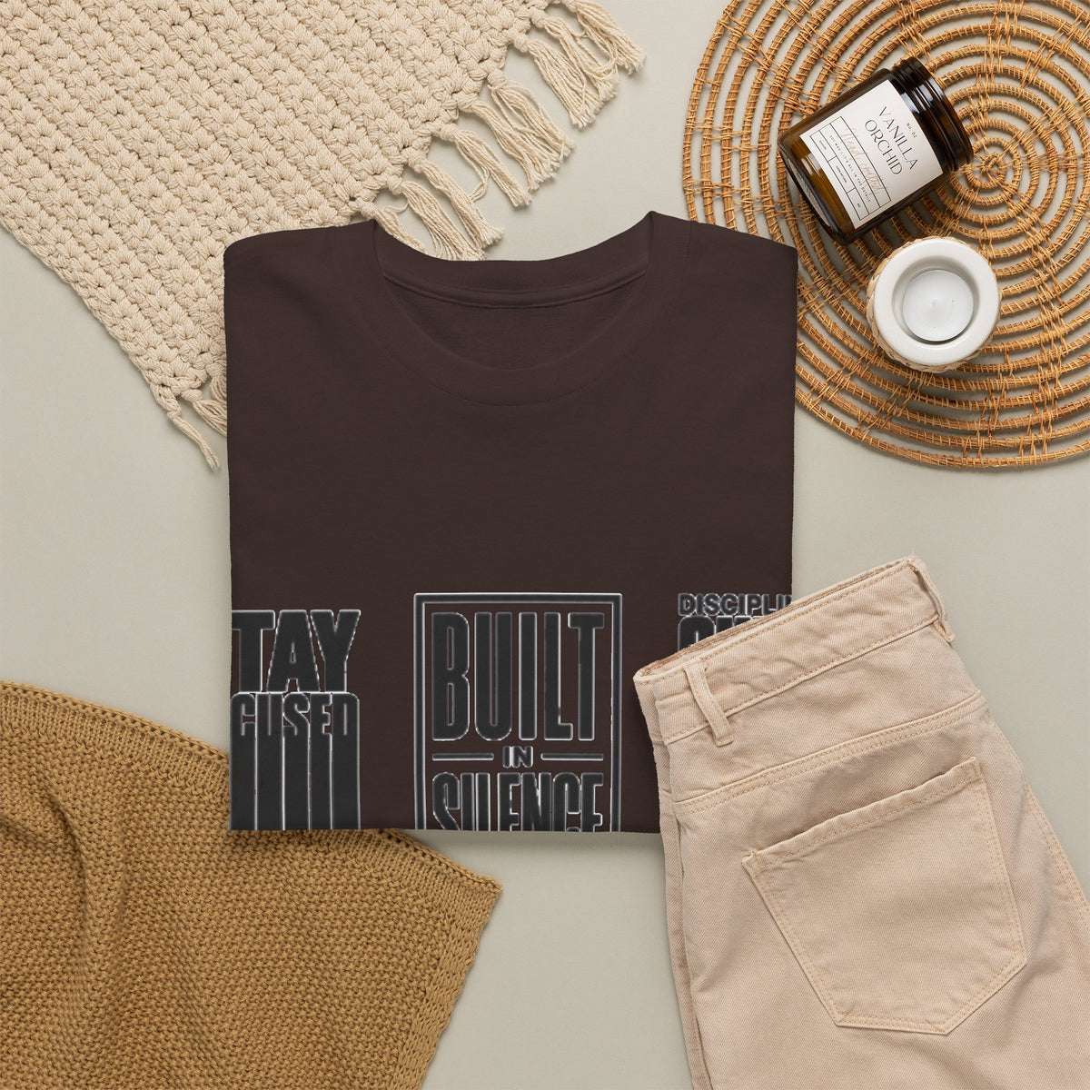Stay Focused Tee — Motivational Graphic T‑Shirt