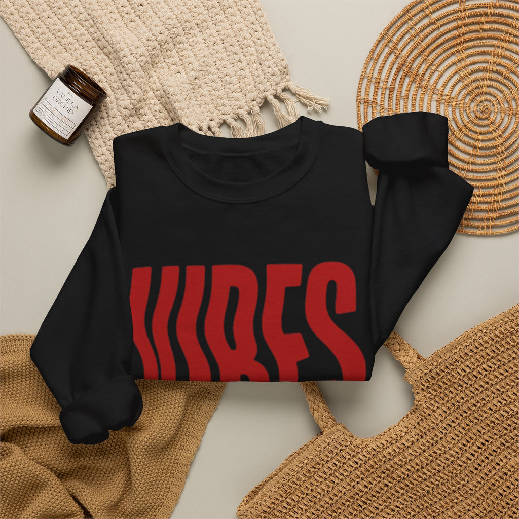 Vibes Distorted Crewneck Sweatshirt