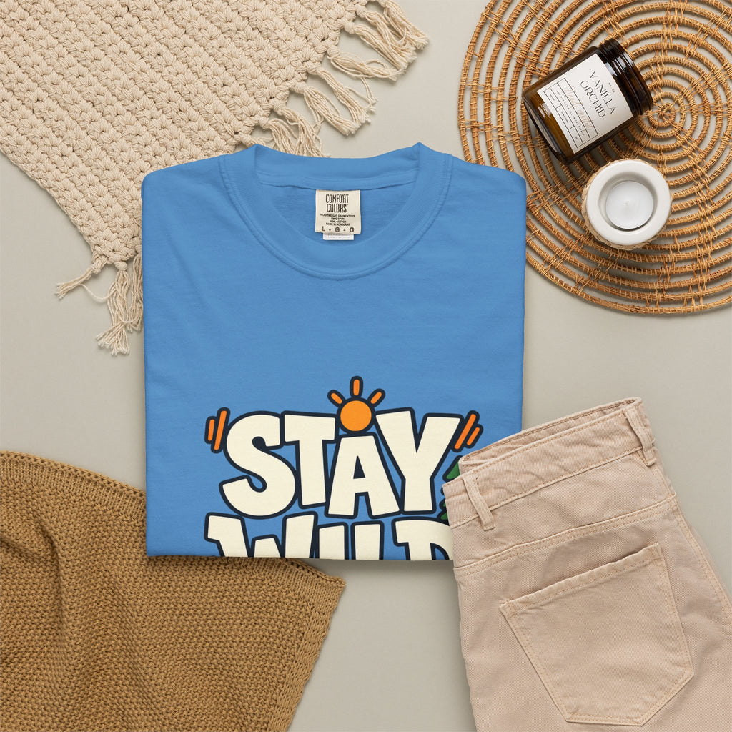Stay Wild Every Day T-Shirt — Outdoor Adventure Graphic Tee