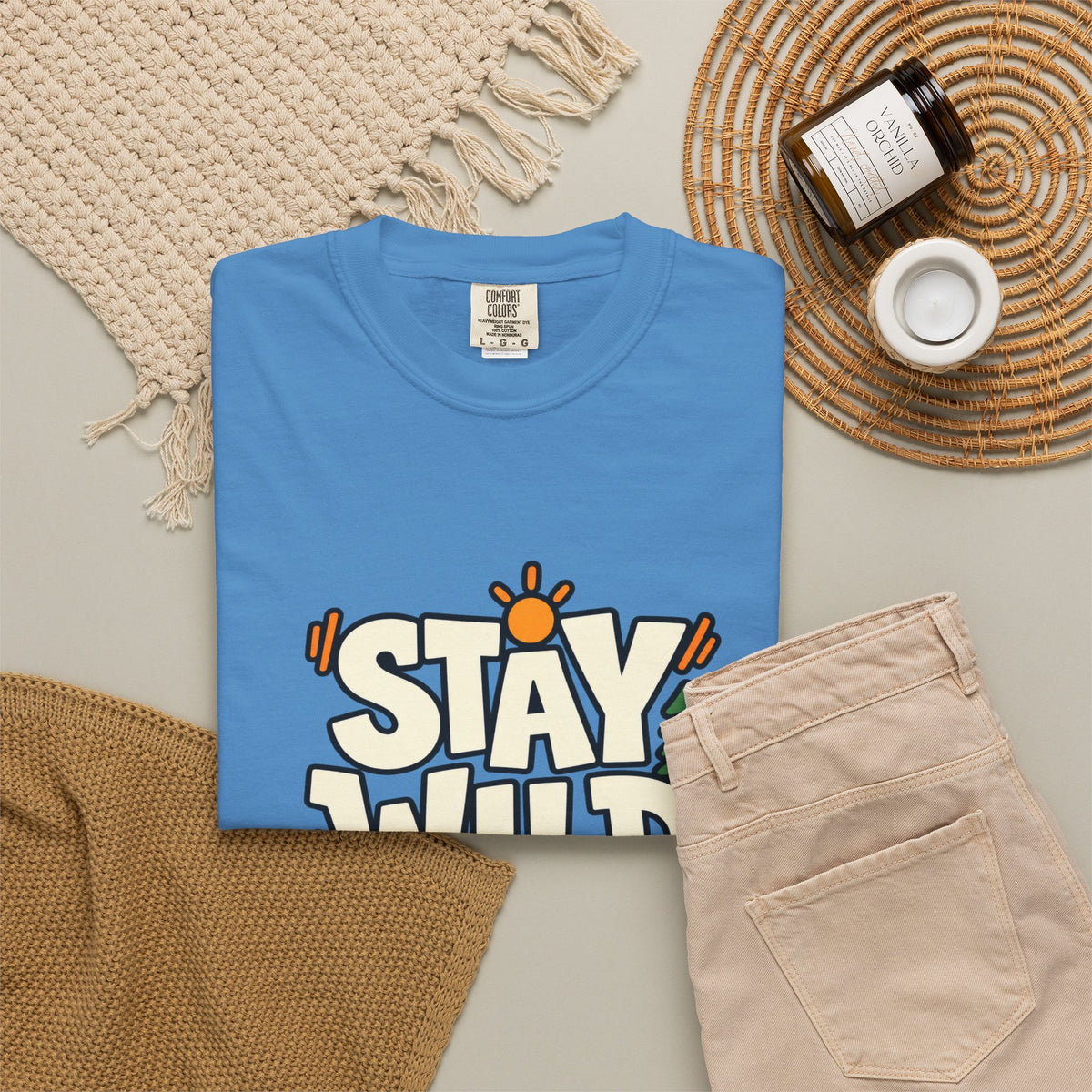 Stay Wild Every Day T-Shirt — Outdoor Adventure Graphic Tee