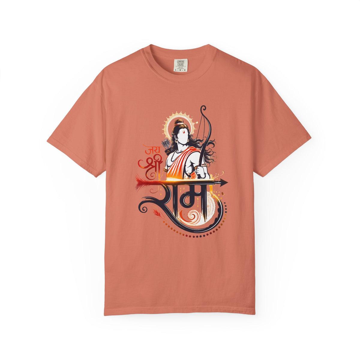 Shri Ram Bow T-Shirt — Jai Shri Ram Devotional Graphic Tee