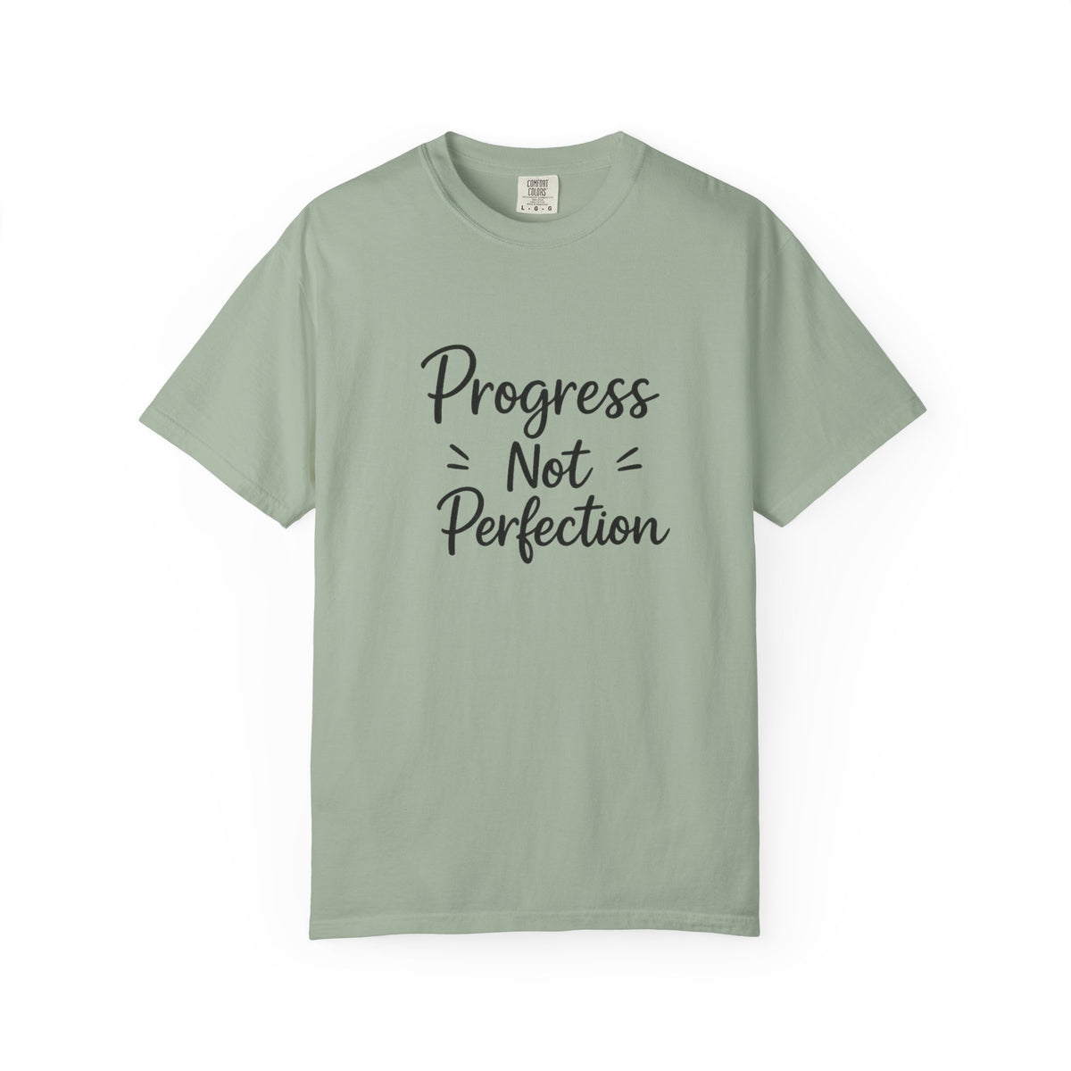 T-Shirt — "Progress Not Perfection" Inspirational Graphic Tee