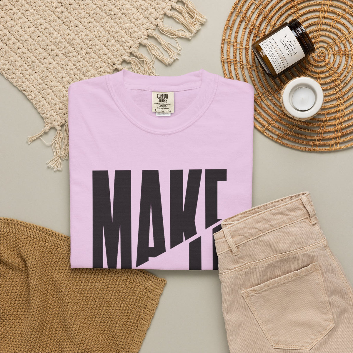 Make It Count T-Shirt — Motivational Graphic Tee