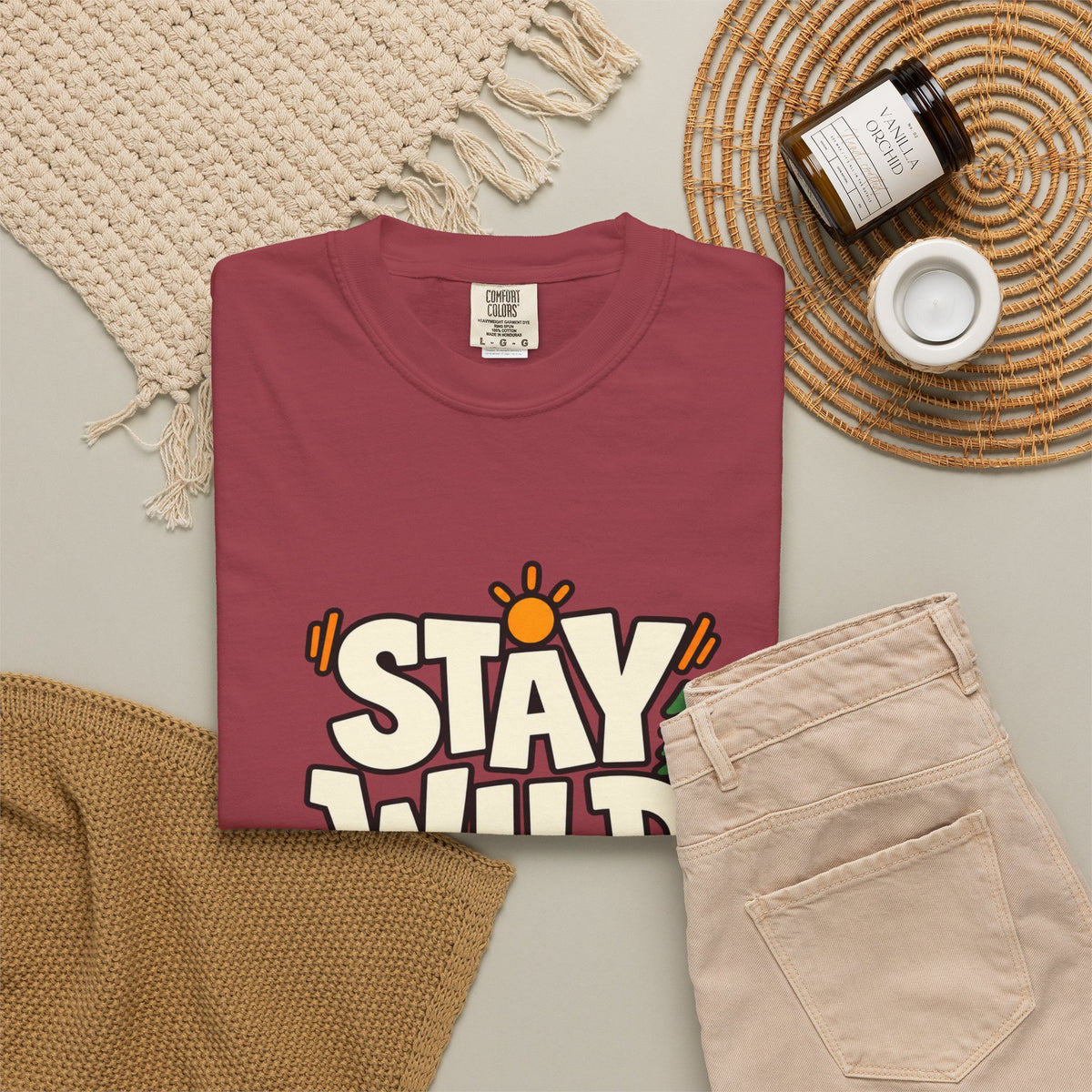 Stay Wild Every Day T-Shirt — Outdoor Adventure Graphic Tee