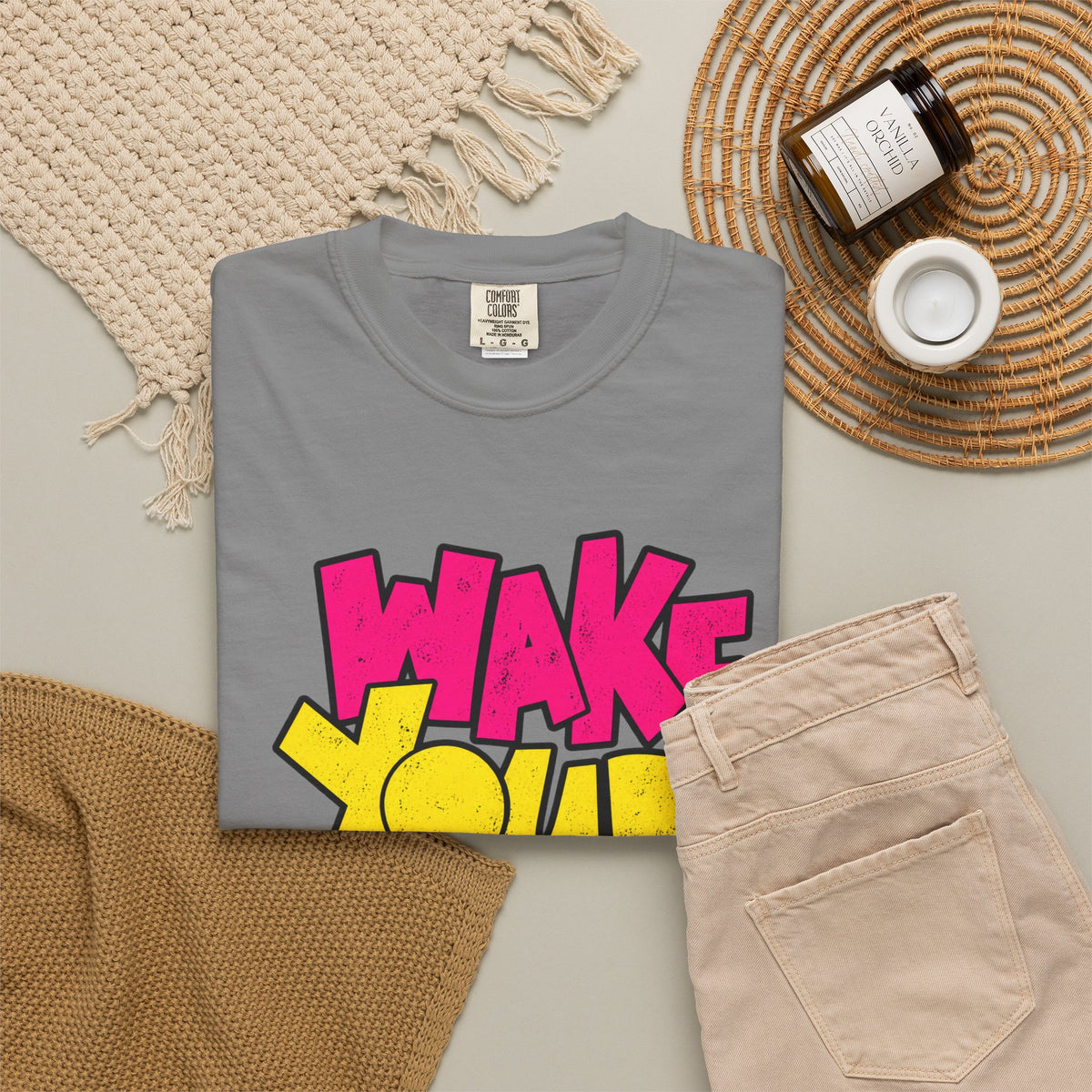 Wake Your Mind Up Graphic T-Shirt