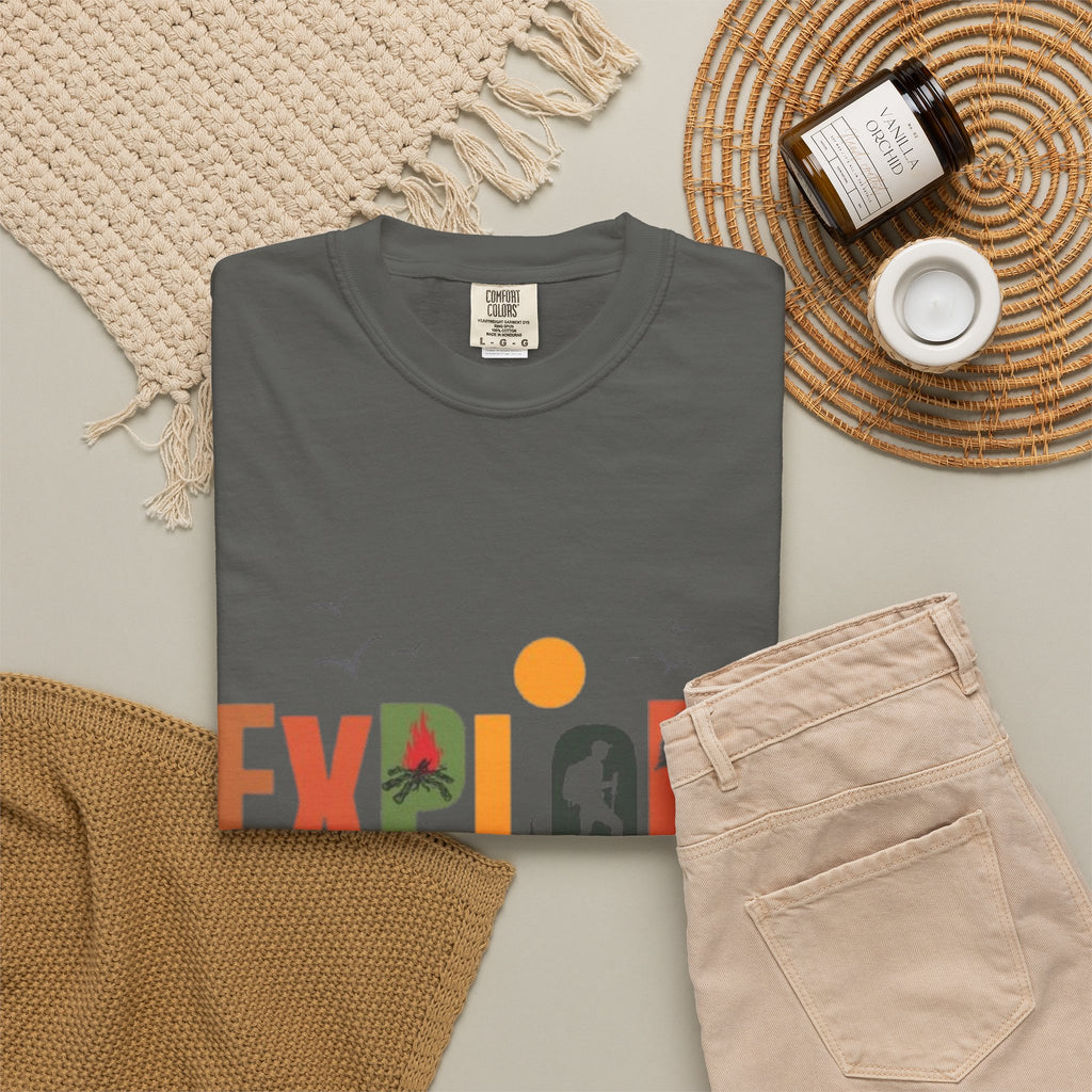 Explore Adventure T-Shirt — Outdoor Nature Graphic Tee