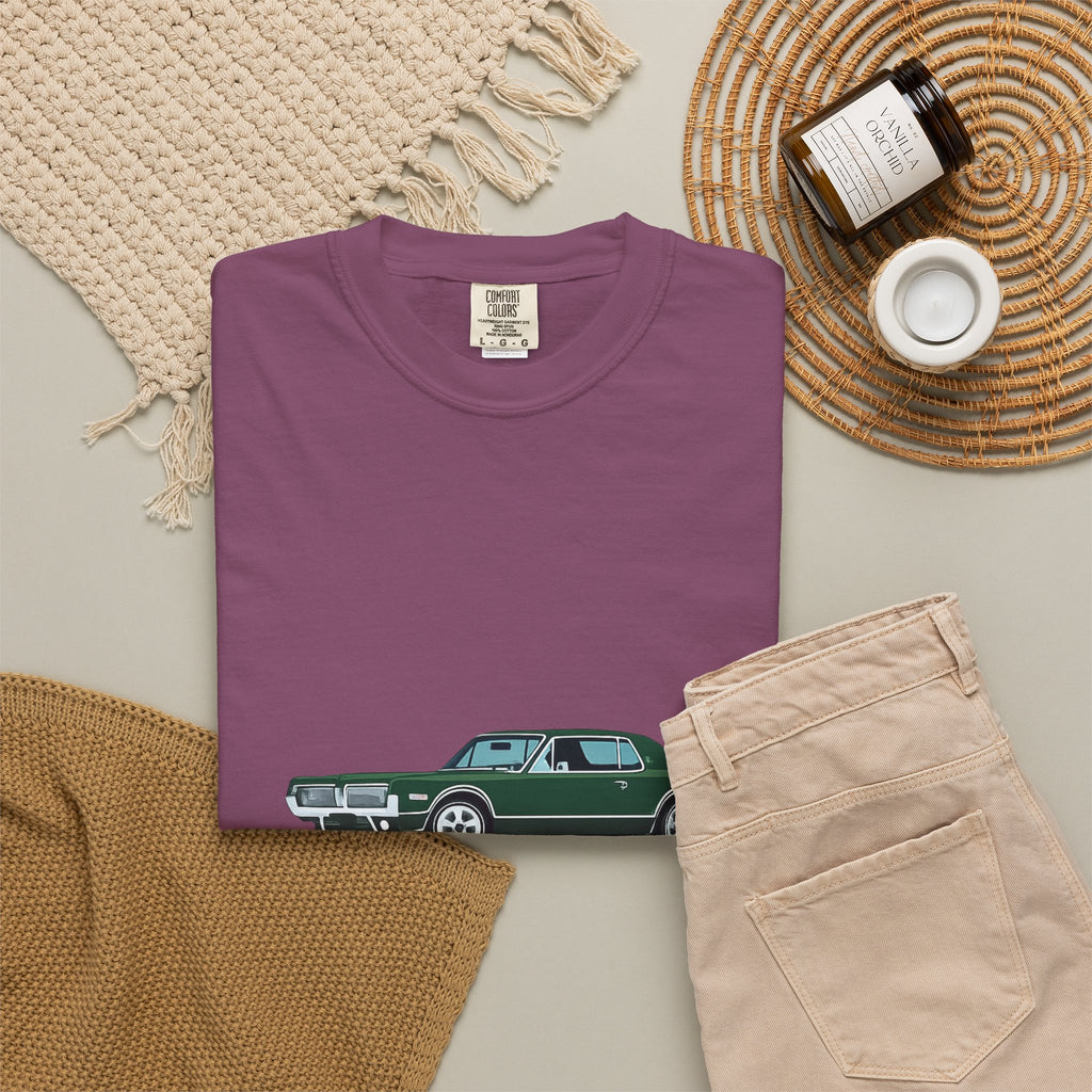 Vintage Green Muscle Car T-Shirt