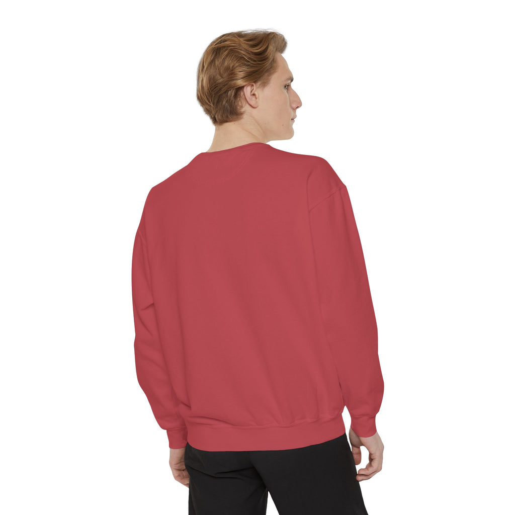 Let Me Distract You Sweatshirt — Colorful Retro Graphic Crewneck